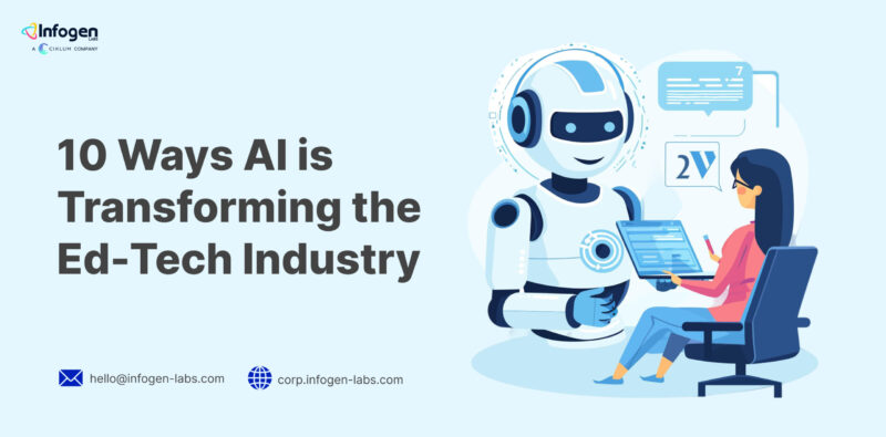 10 ways Ai is transforming the ed-tech industry